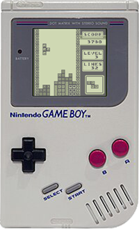 Released in April 1989, the GameBoy is an 8-bit handheld game console developed and manufactured by Nintendo.