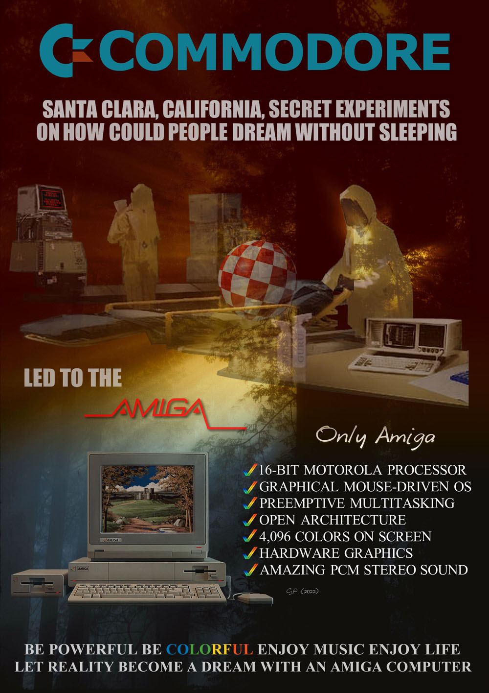 Amiga 1000 Poster